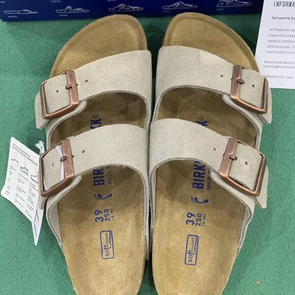 Birkenstock Shoes - Birkenstock Arizona Double Strap narrow size 37